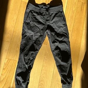 Black Zara joggers